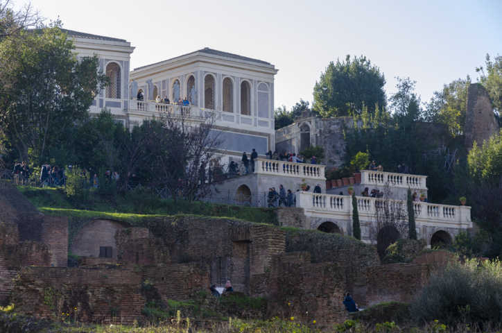101 - Italia - Roma - Palatino - teatro de Fontanone